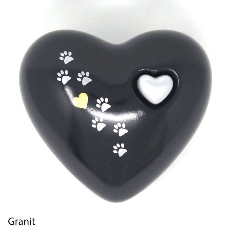 Tierurne Herz Herzchenspur